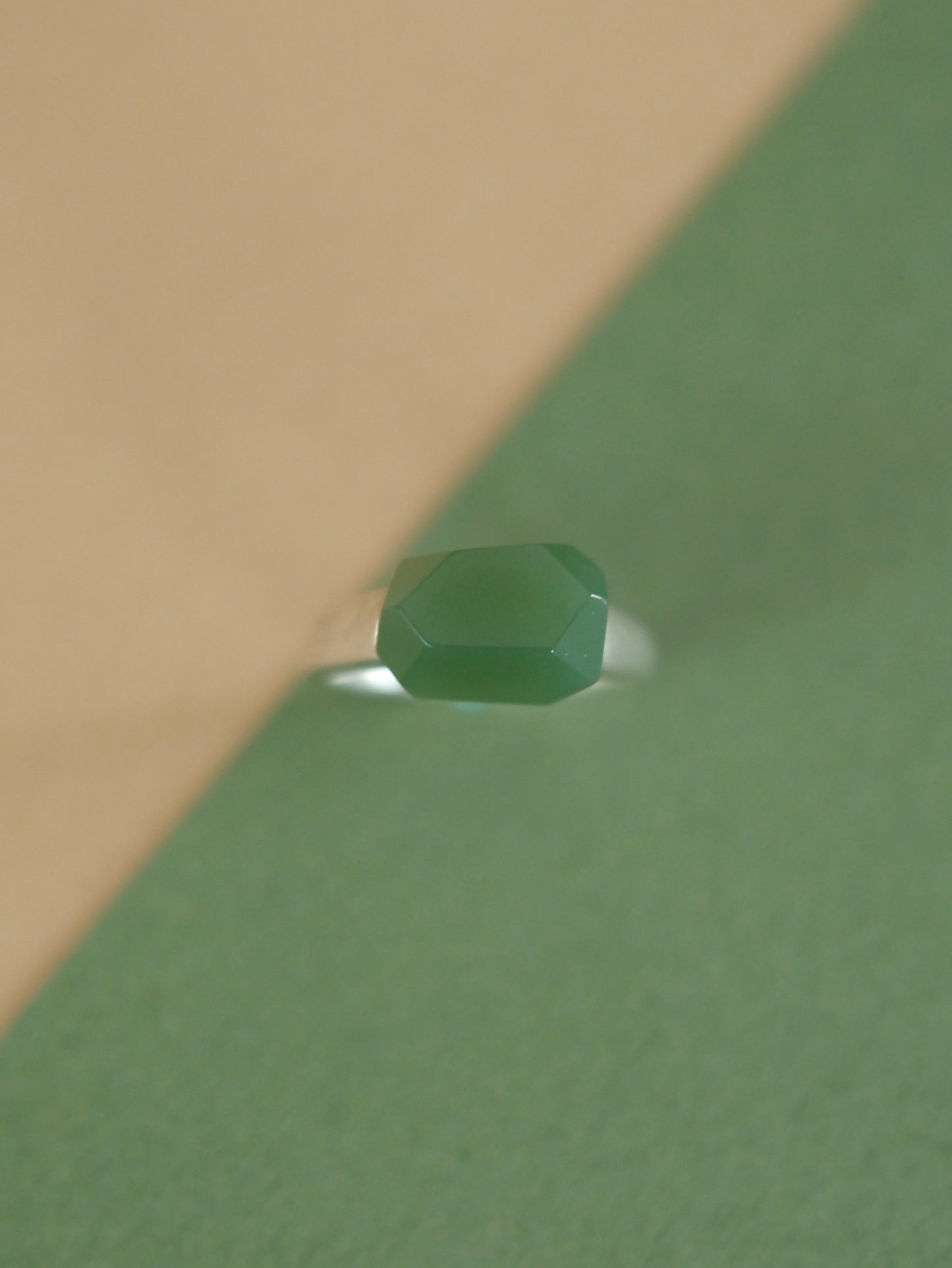 Minimalist Hetian Jade Ring