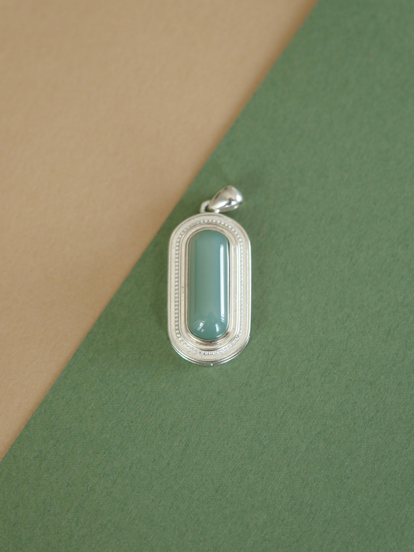 Pharaoh’s Legacy | Pastel Green Hetian Jade Pendant | Timeless Royalty