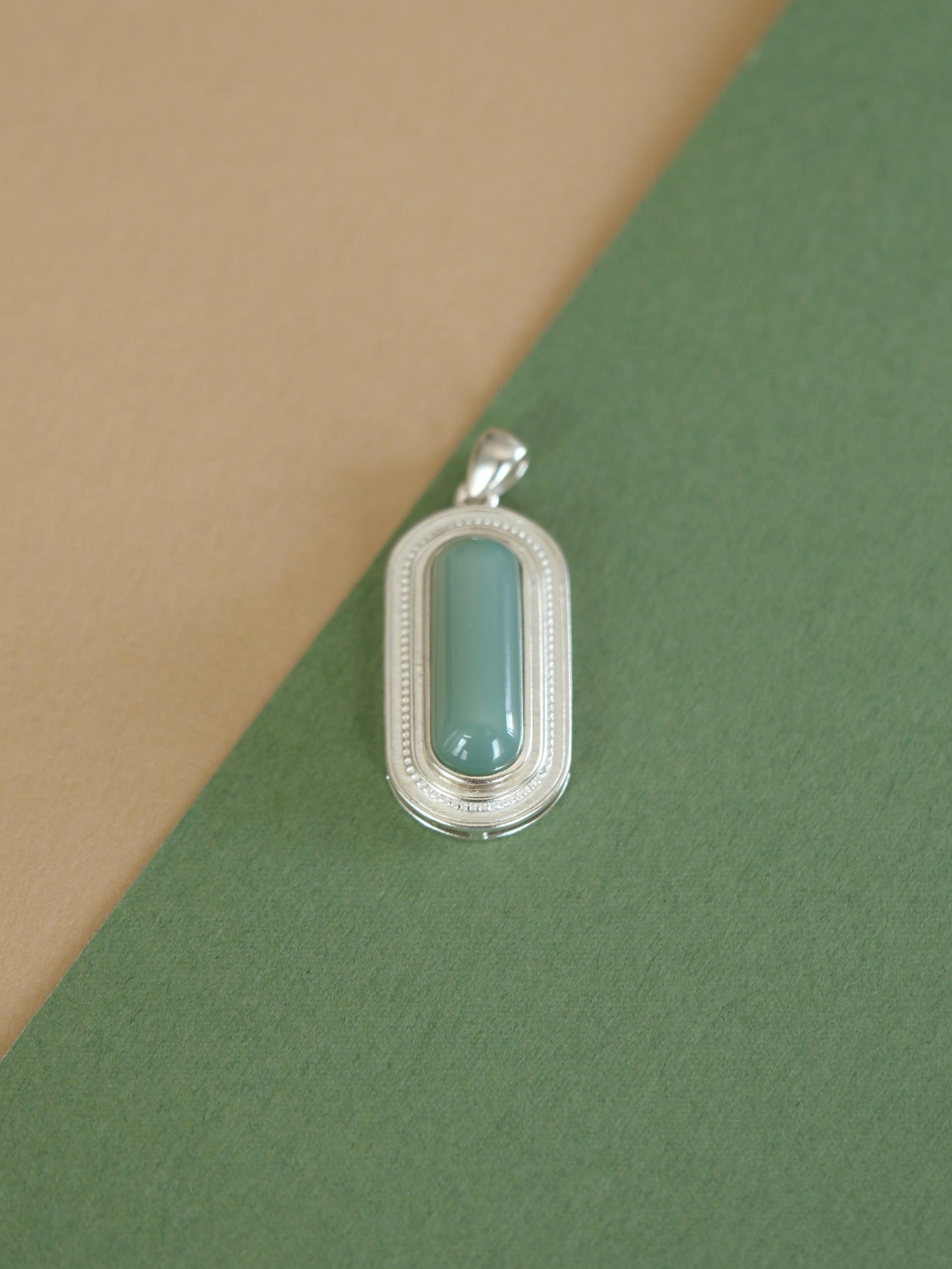 Pharaoh’s Legacy | Pastel Green Hetian Jade Pendant | Timeless Royalty