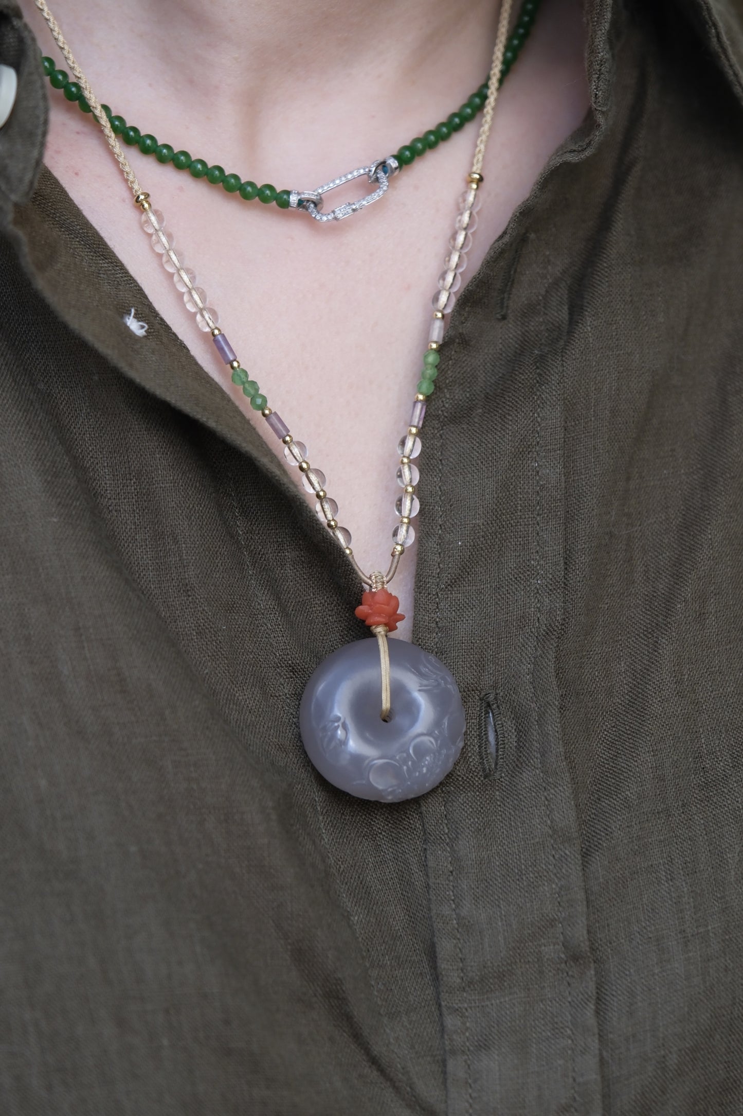 Jade Harmony Pendant