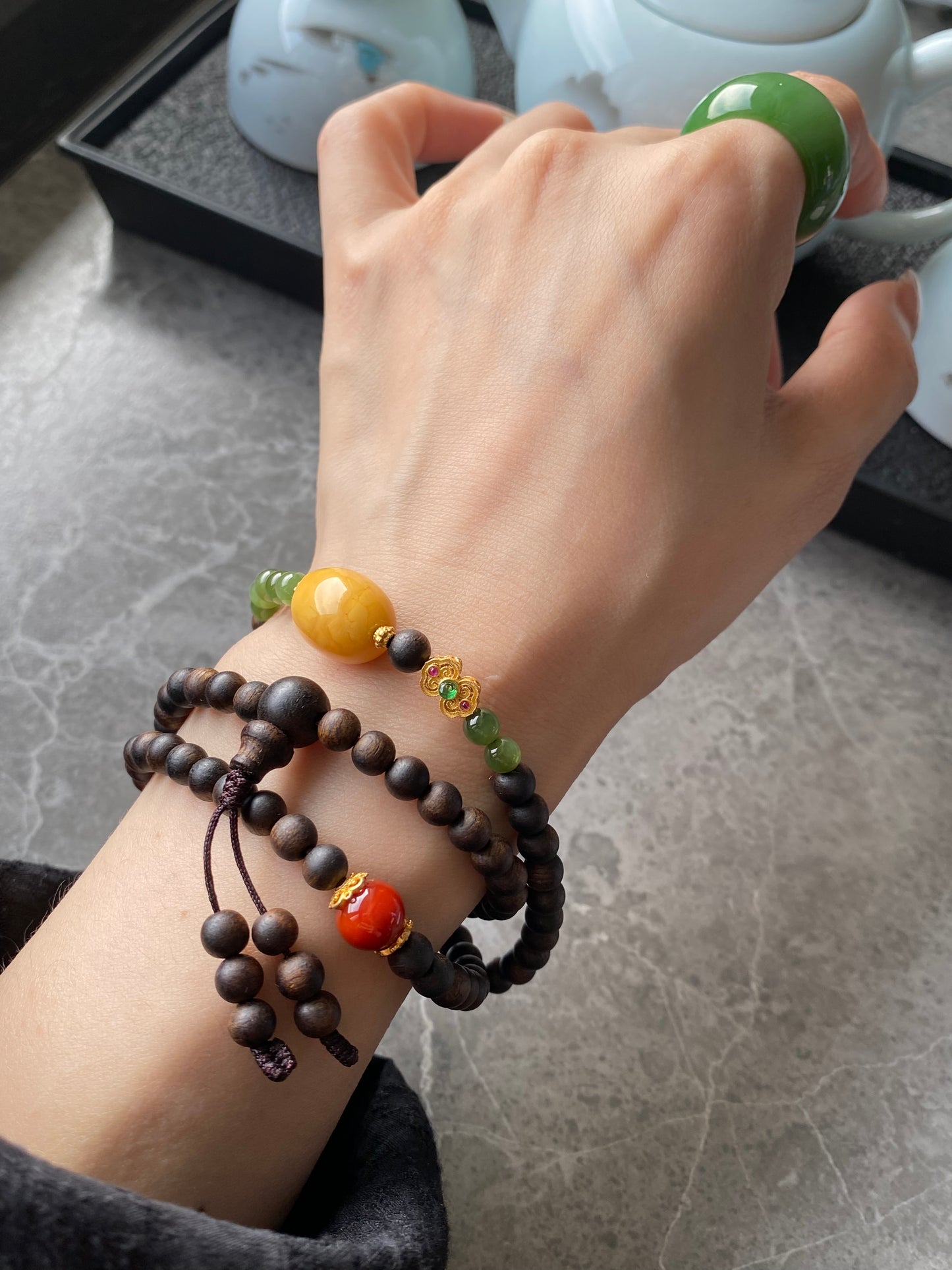 Vietnamese Agarwood Bracelet | Serenity & Spiritual Harmony