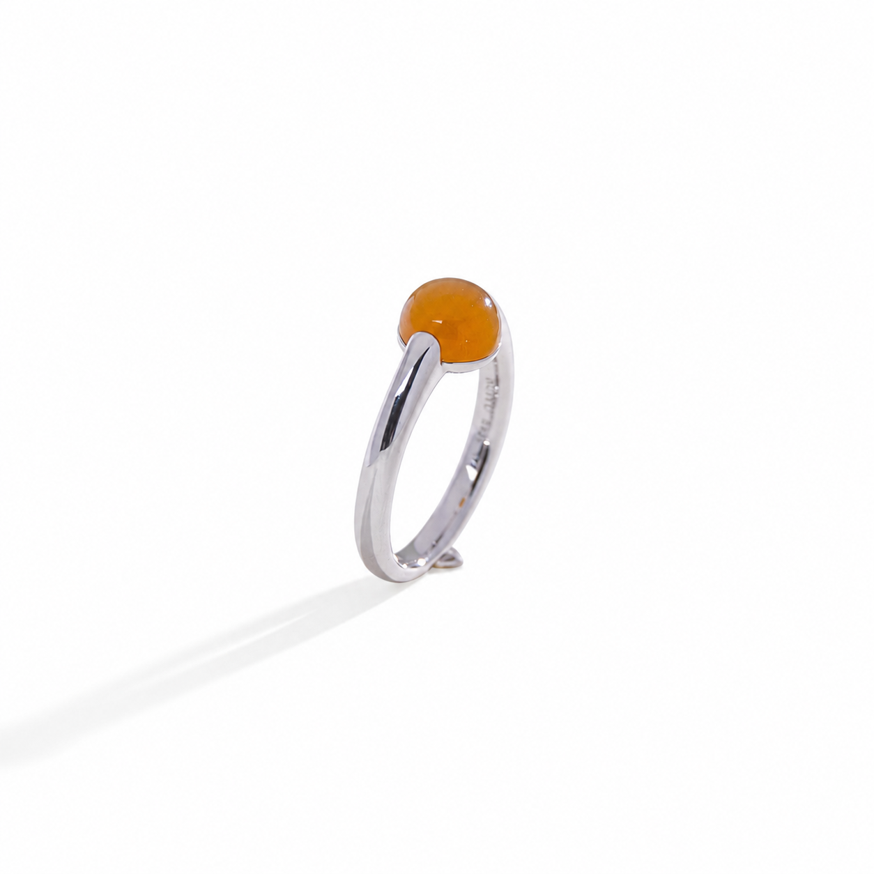 CANDY YELLOW JADE RING